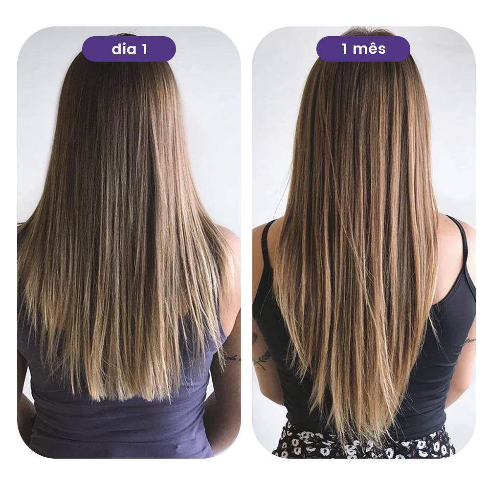 Antes e depois 1 mês